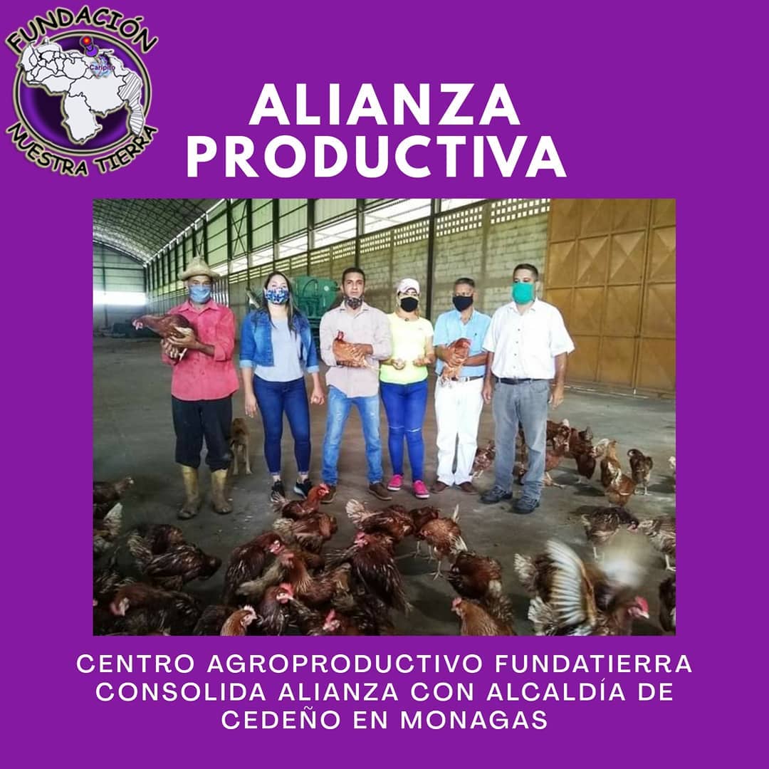 Centro Agroproductivo Fundatierra consolida alianza con alcaldía de Cedeño en Monagas